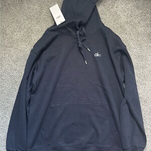 Alo Navy men’s small Hoodie